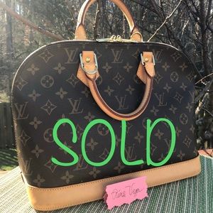 💙💛❤️Authentic LV Alma PM 💙💛❤️